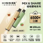KIS5拋棄式6500口 | KISS一次性電子煙 · 雙口味混搭 · 130種組合 · 台灣現貨